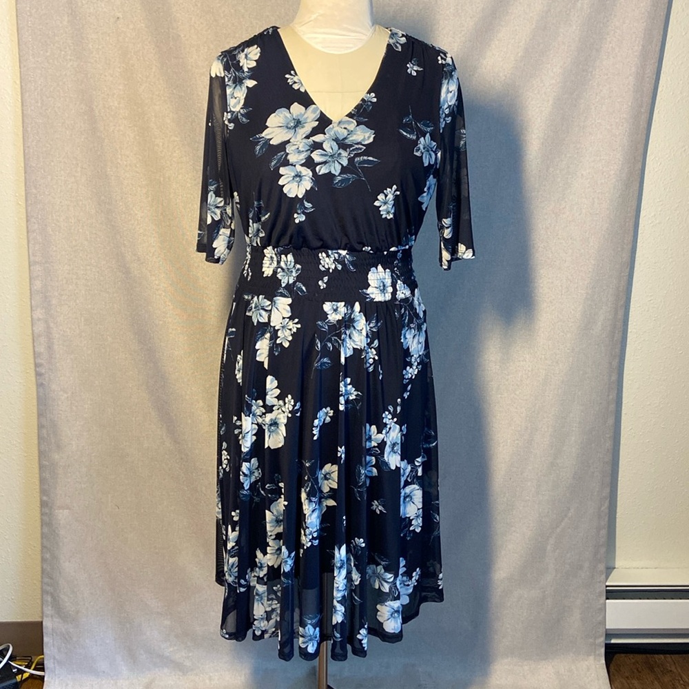 Enfocus Studio  Dress Floral Print Dress Size 10